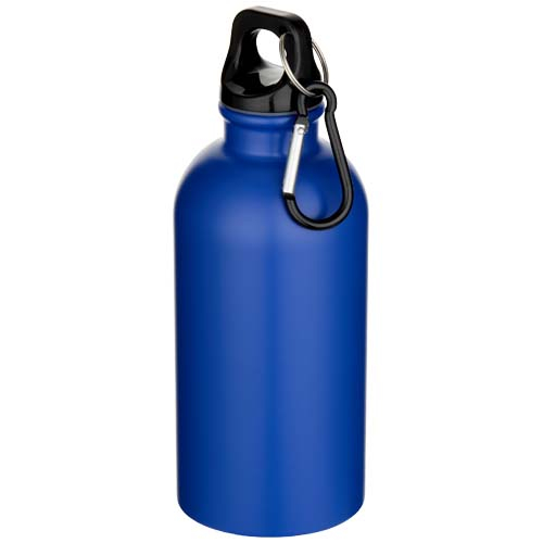 Bouteille 400ml en inox recyclé personnalisée Oregon Bleu royal